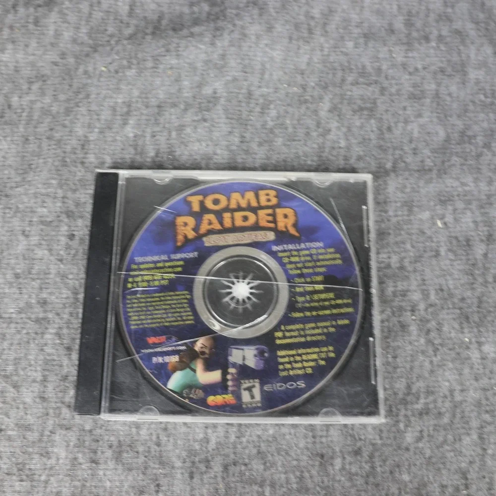 Lost PC CD-ROM Game Eidos Tomb Raider The Lost Artifact T Teen Action Game